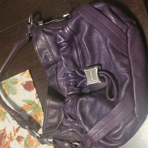 Purple B Makowsky purse